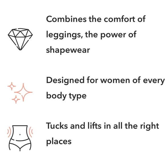 Shapermint Essentials High Waisted Tummy
Control Shaping Leggings Black Size M - Picture 12 of 16